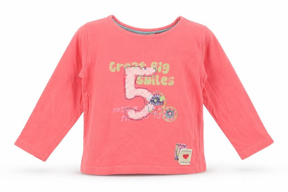 NEXT Girls Pink   Basic T-Shirt Size 6-9 Months
