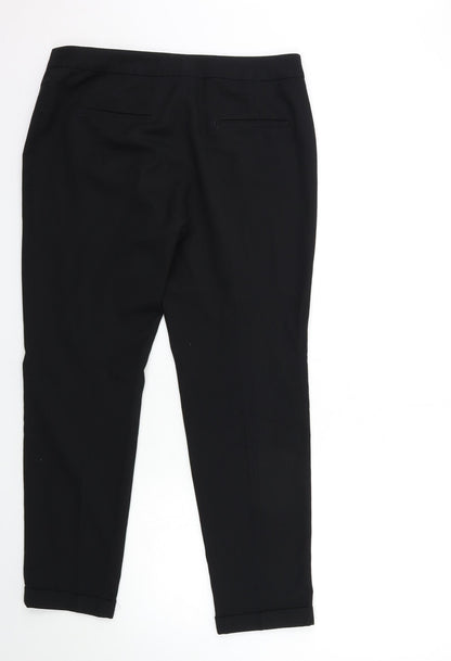 Womens UK Size 12 NEXT Regular Fit  Black Trousers