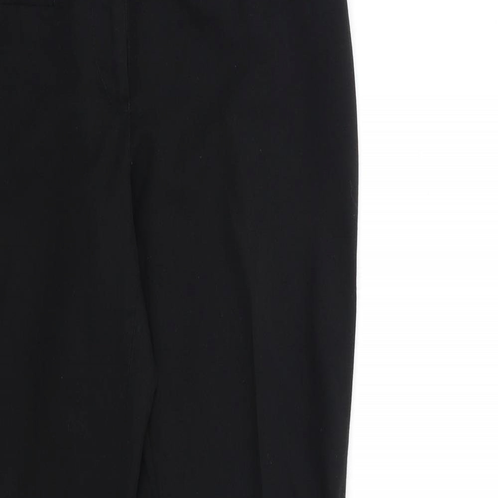 Womens UK Size 12 NEXT Regular Fit  Black Trousers