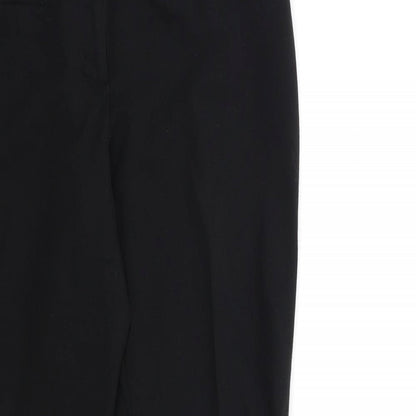Womens UK Size 12 NEXT Regular Fit  Black Trousers