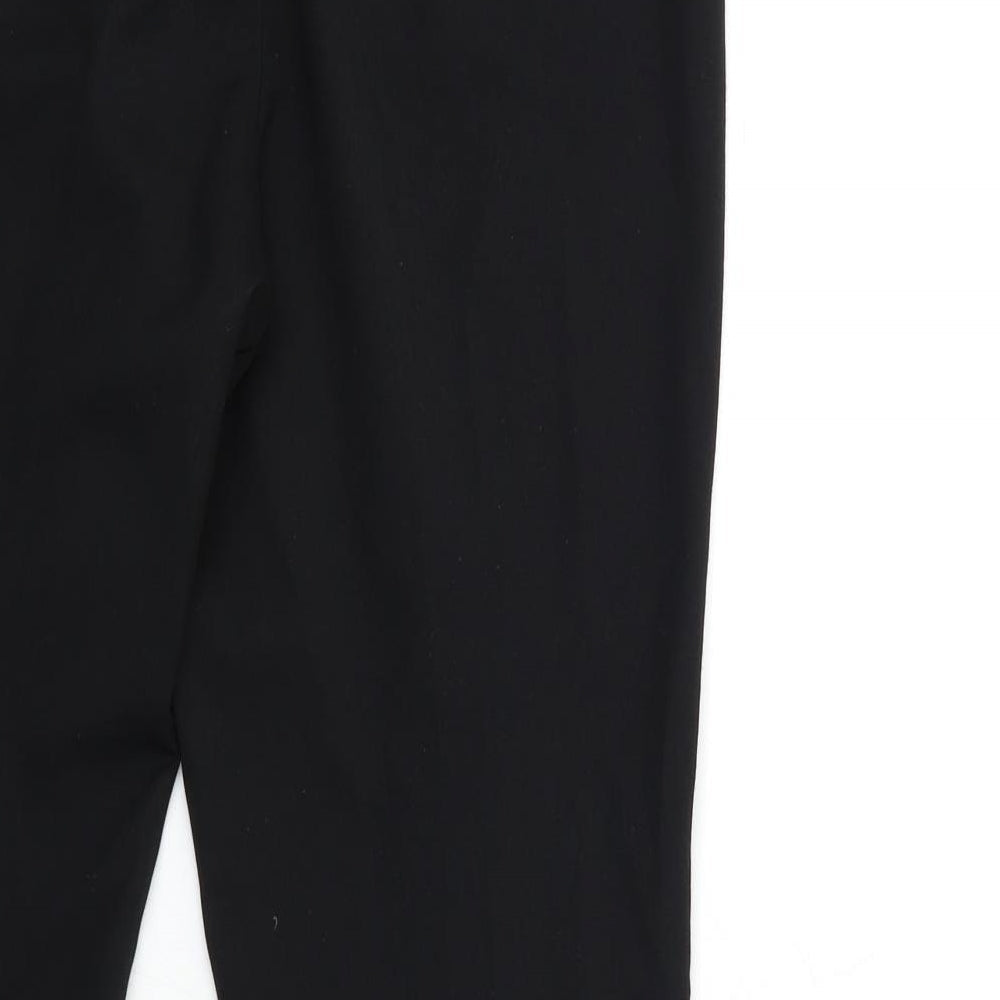 Womens UK Size 12 NEXT Regular Fit  Black Trousers