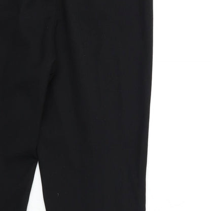 Womens UK Size 12 NEXT Regular Fit  Black Trousers