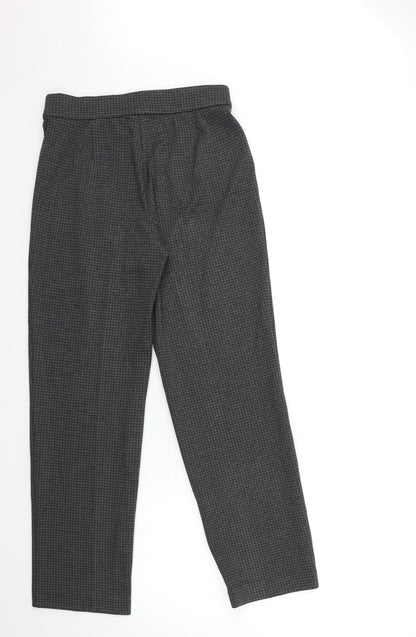 Womens UK Size 10 Marks and Spencer Regular Fit  Grey Trousers
