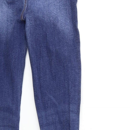 Denim & Co. Womens Blue  Denim Skinny Jeans Size 4 L27 in