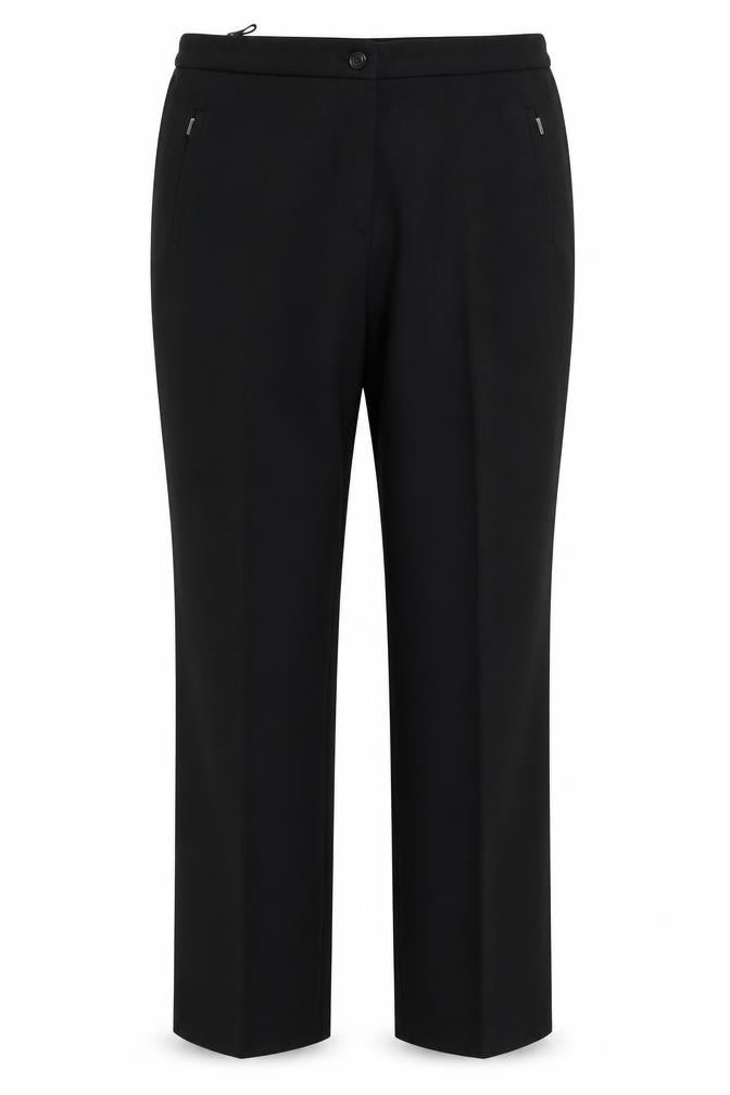 Womens UK Size 10 Marks and Spencer Regular Fit  Black Trousers