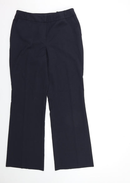 Womens UK Size 12 Papaya Regular Fit  Blue Trousers