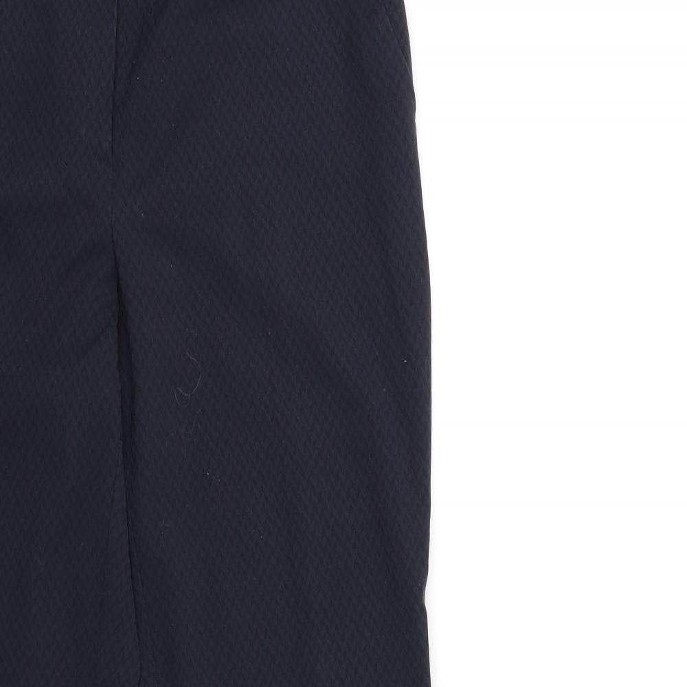 Womens UK Size 12 Papaya Regular Fit  Blue Trousers