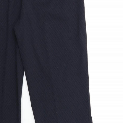 Womens UK Size 12 Papaya Regular Fit  Blue Trousers