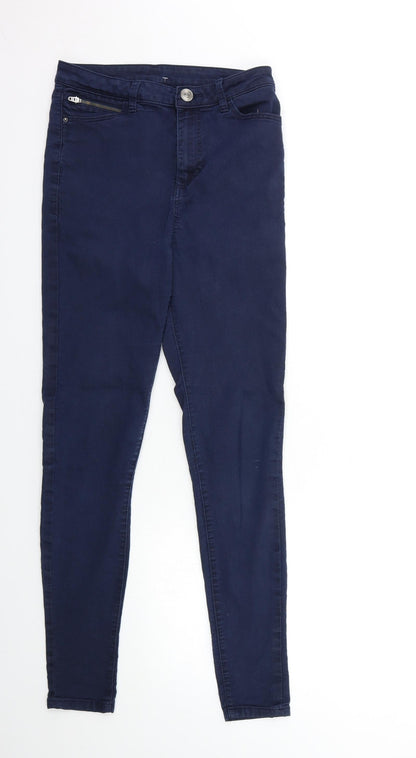 Womens UK Size 36 in Preworn Regular Fit Skinny Blue Jeans