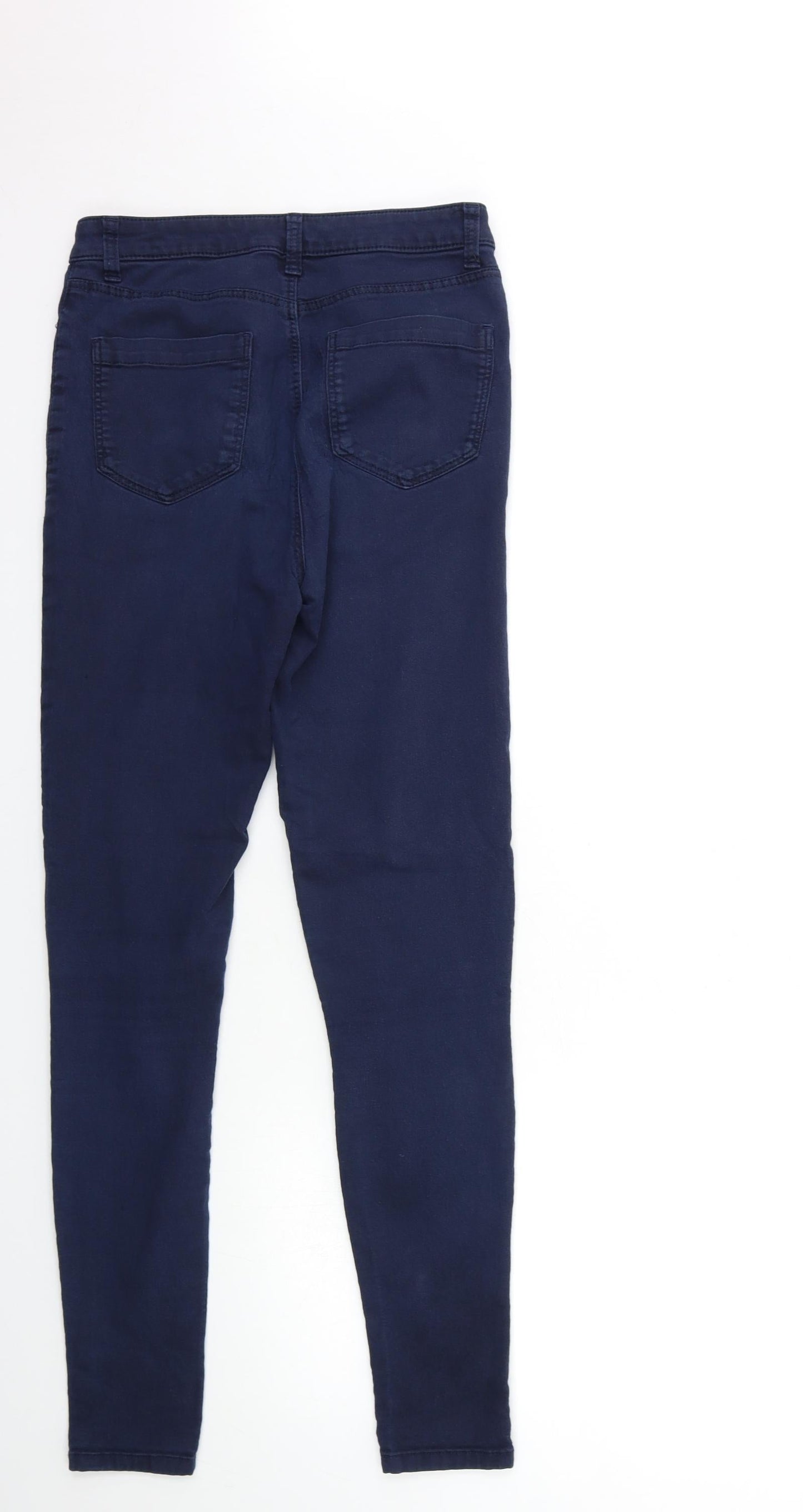 Womens UK Size 36 in Preworn Regular Fit Skinny Blue Jeans