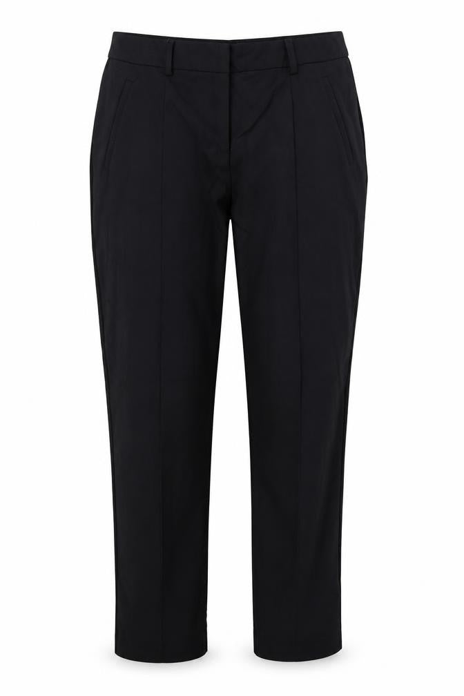 Womens UK Size 10 Apricot Regular Fit  Black Trousers