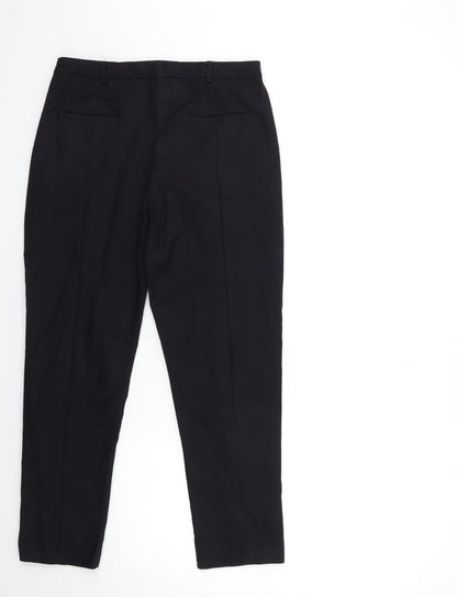 Womens UK Size 10 Apricot Regular Fit  Black Trousers