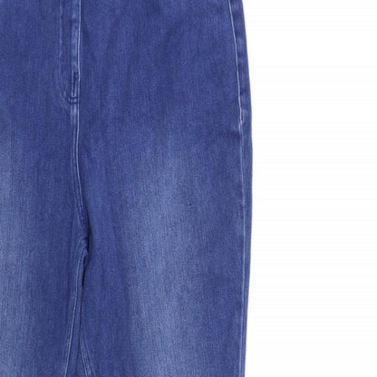 Preworn Womens Blue  Denim Jegging Jeans Size 30 in L27 in