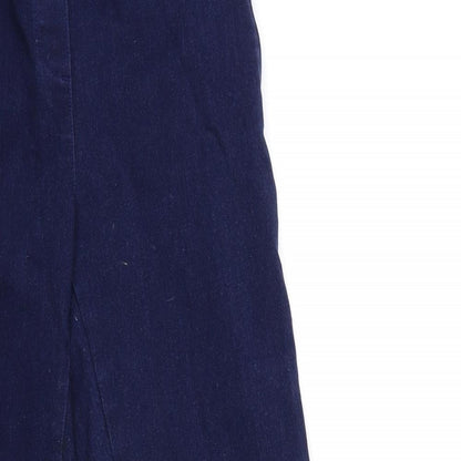 Alicia Womens Blue  Denim Straight Jeans Size 29 in L26 in