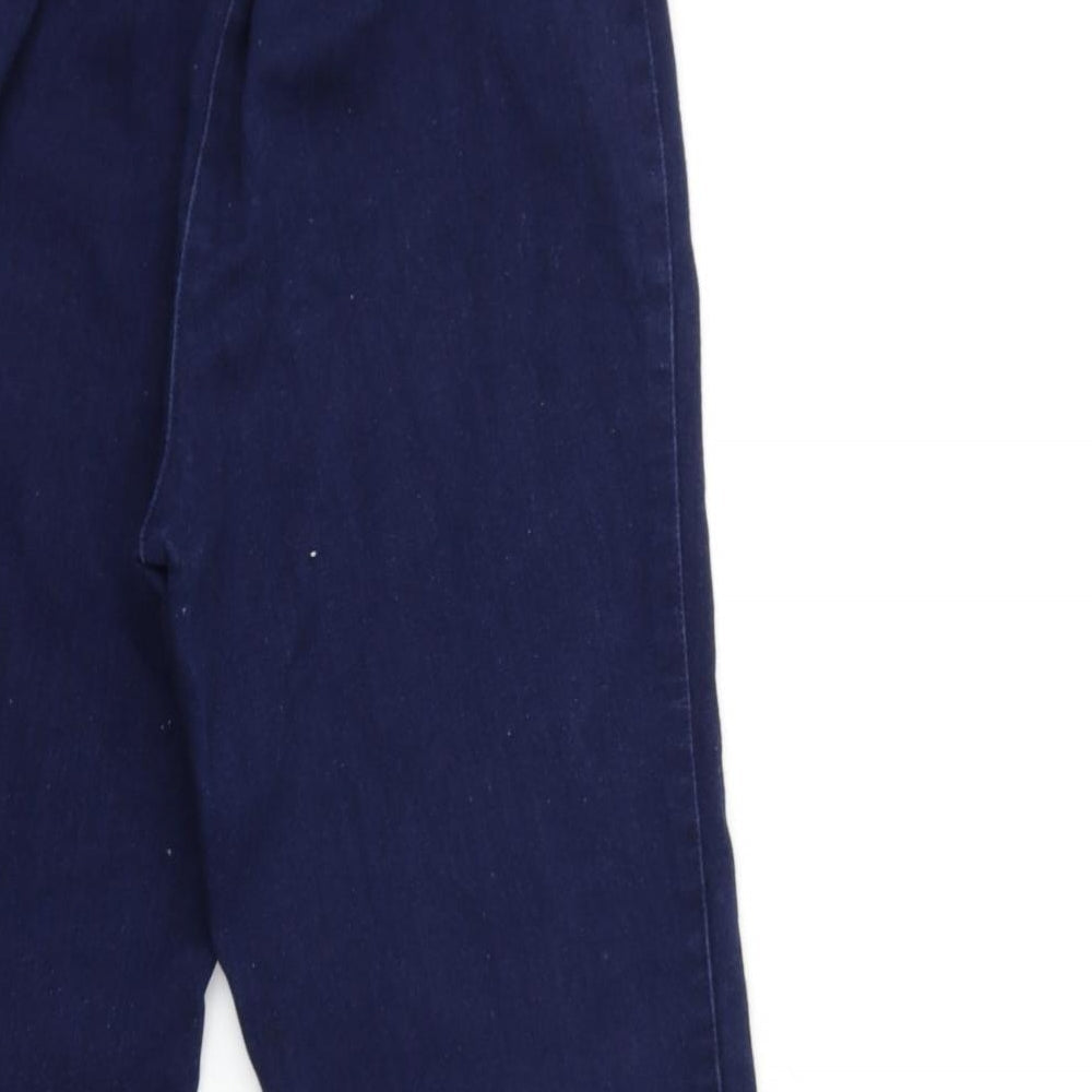 Alicia Womens Blue  Denim Straight Jeans Size 29 in L26 in
