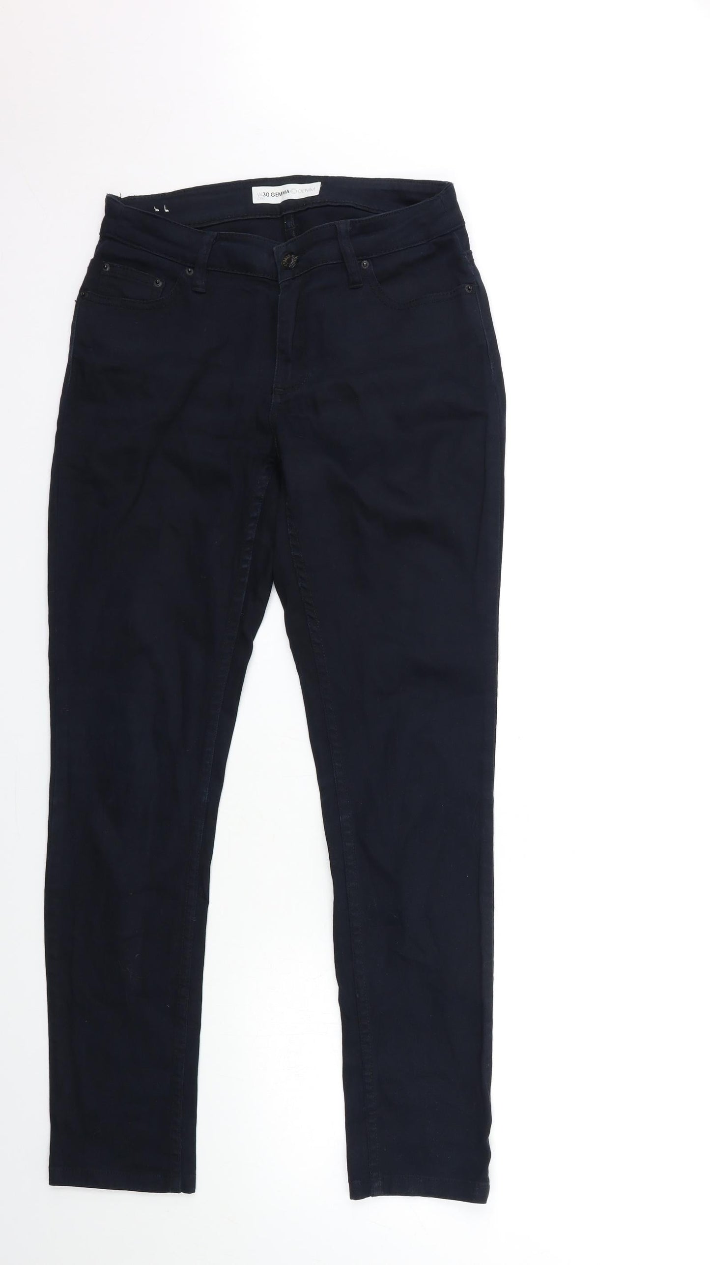 Cubus Womens Black  Denim Skinny Jeans Size 30 in L29 in