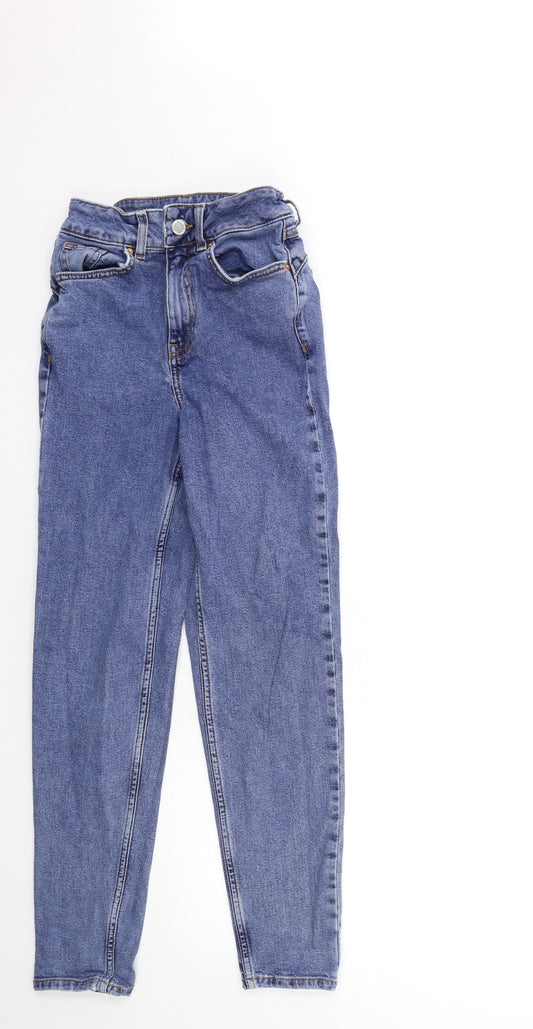 Denim & Co. Womens Blue  Denim Skinny Jeans Size 6 L29 in