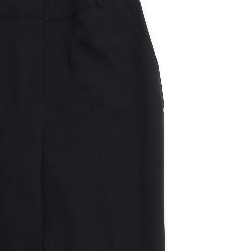 Womens UK Size 12 Atmosphere Regular Fit  Black Trousers