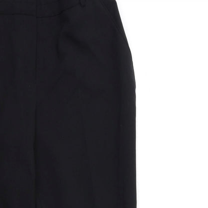 Womens UK Size 12 Atmosphere Regular Fit  Black Trousers