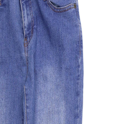 bu Womens Blue  Denim Skinny Jeans Size 12 L28 in