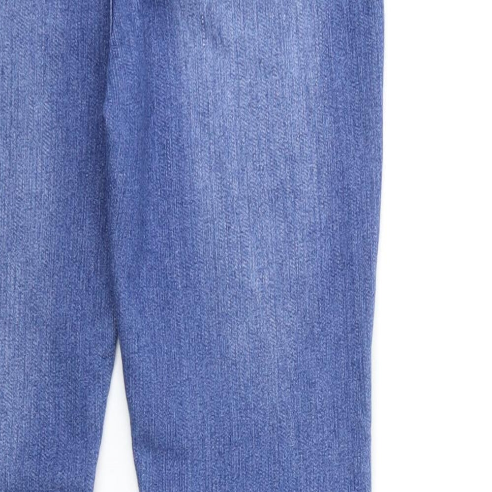 bu Womens Blue  Denim Skinny Jeans Size 12 L28 in