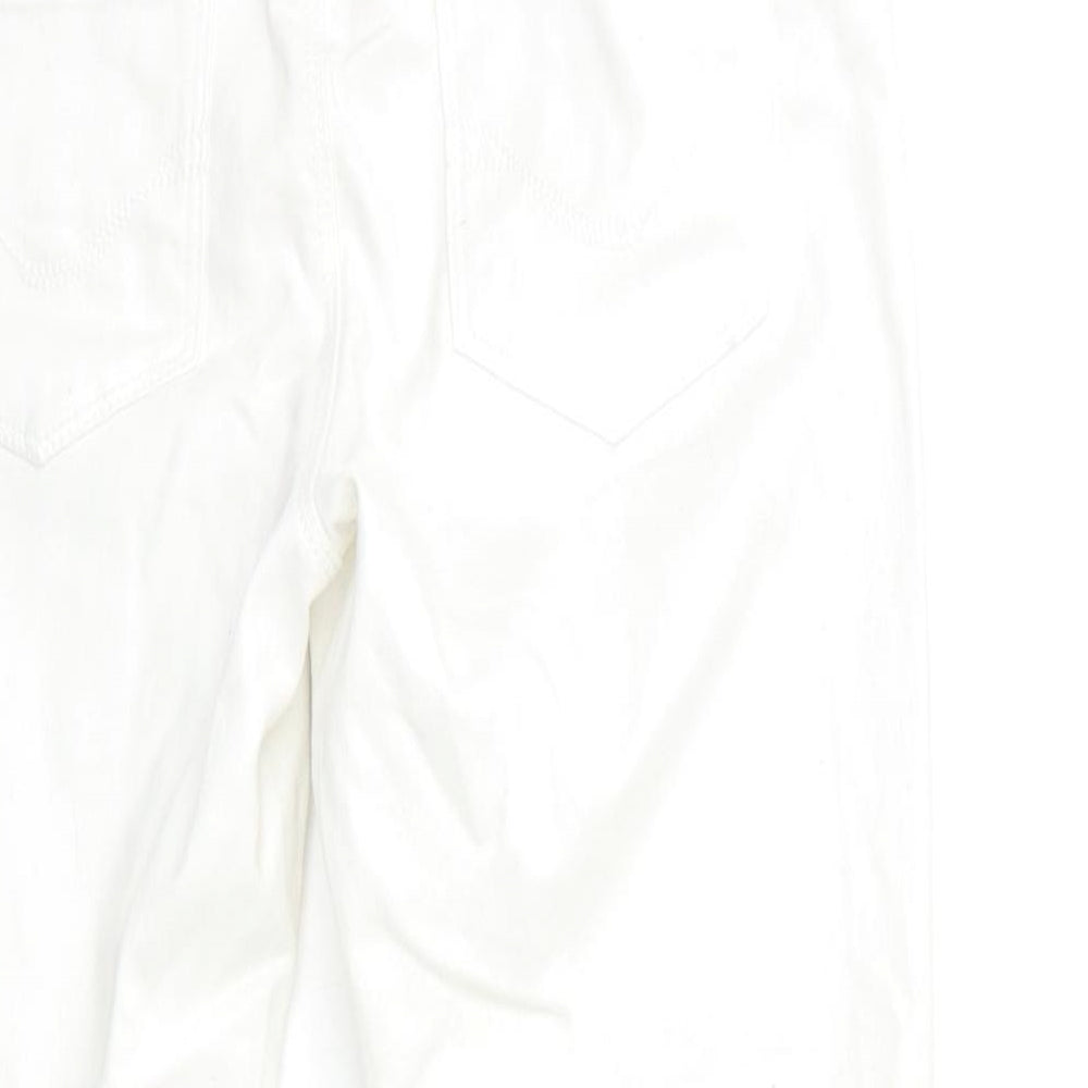 My Style Womens White  Denim Jegging Jeans Size 26 in L25 in