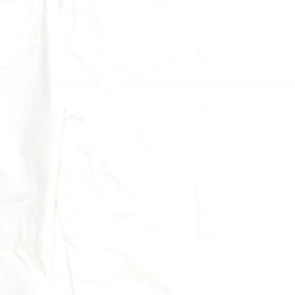 Soon Womens White  Denim Cropped Jeans Size 10 L23 in