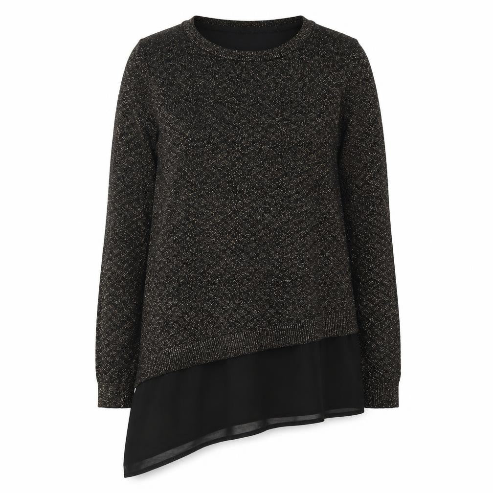 Womens UK Size S Oasis Black Pullover Jumper