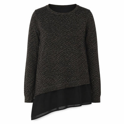 Womens UK Size S Oasis Black Pullover Jumper