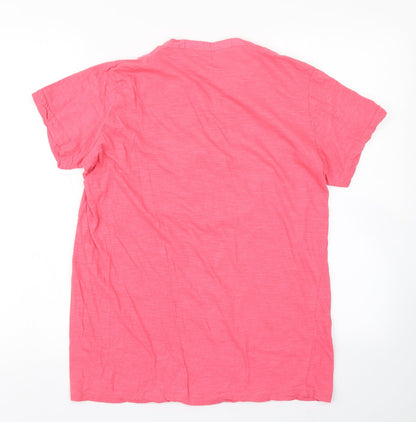 Isle Womens Pink   Basic T-Shirt Size M