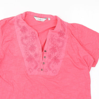 Isle Womens Pink   Basic T-Shirt Size M