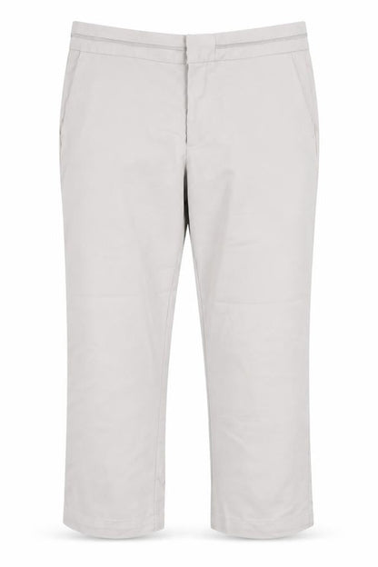Womens UK Size 12 Mango Regular Fit Pedal Pusher Grey Trousers