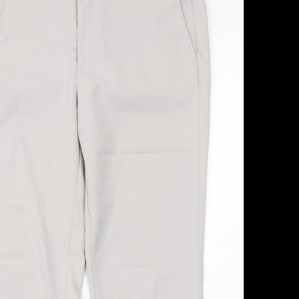 Mango Womens Grey   Pedal Pusher Trousers Size 12 L24 in