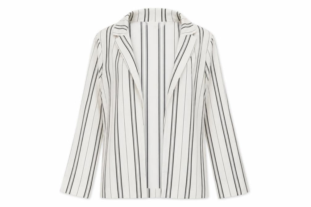 Womens UK Size 10 New Look Regular White Blazer