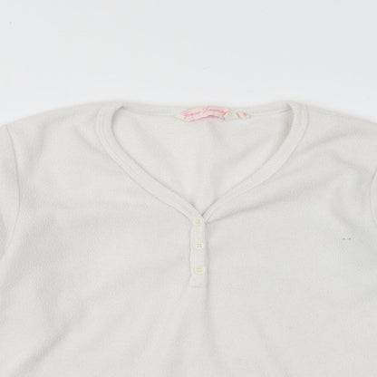 Womens UK Size M Forever Dreaming White Pullover Sweatshirt