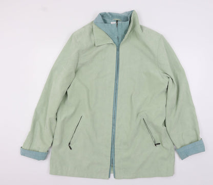 Womens UK Size 14 EWM Green Jacket