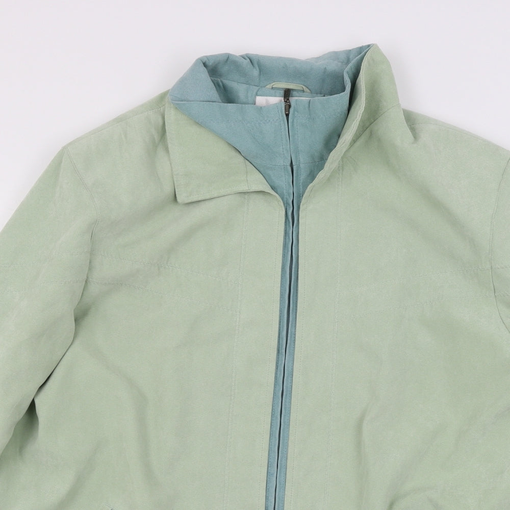 Womens UK Size 14 EWM Green Jacket