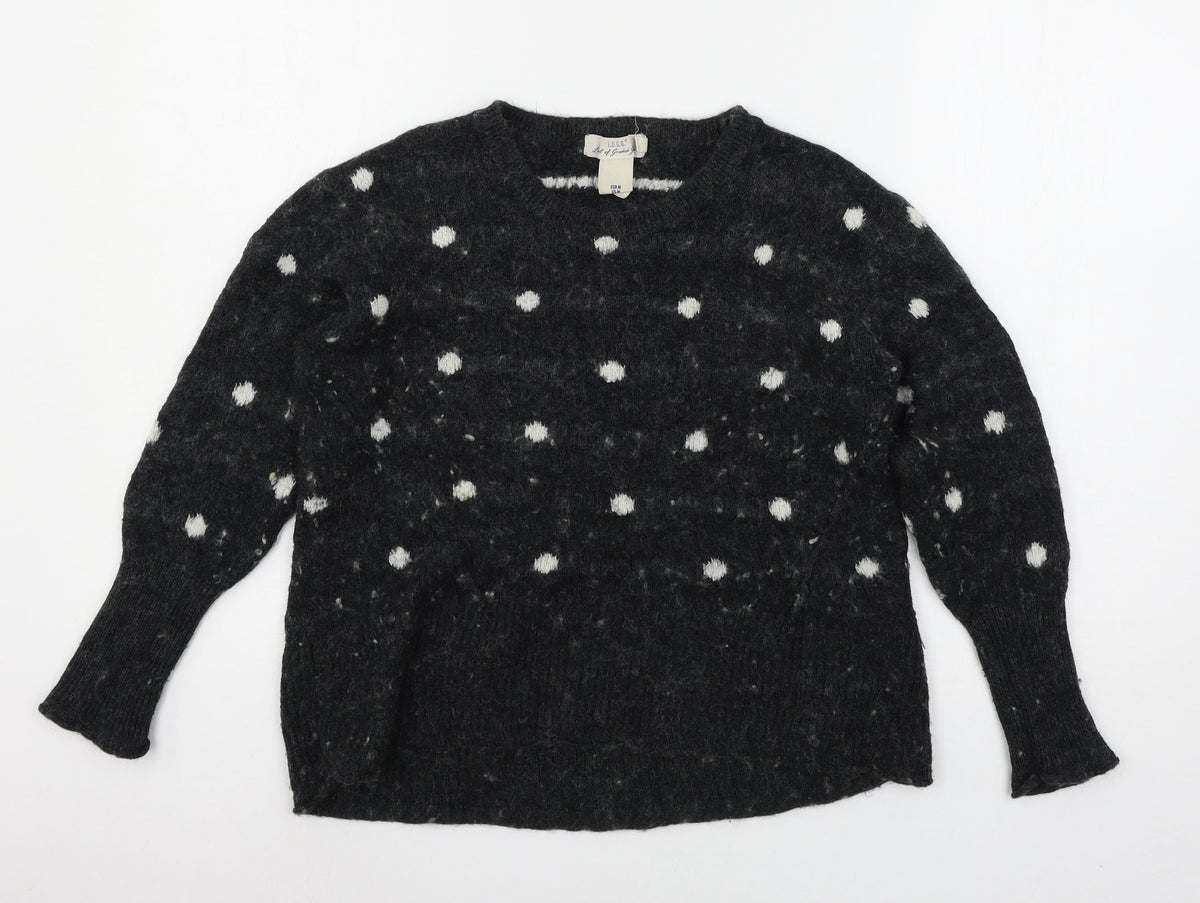 Womens UK Size M H&M Grey Pullover Jumper
