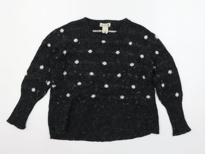 Womens UK Size M H&M Grey Pullover Jumper