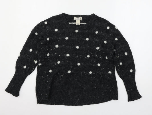 Womens UK Size M H&M Grey Pullover Jumper