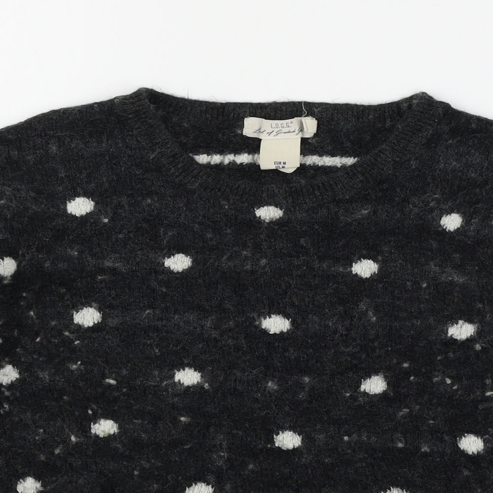 Womens UK Size M H&M Grey Pullover Jumper