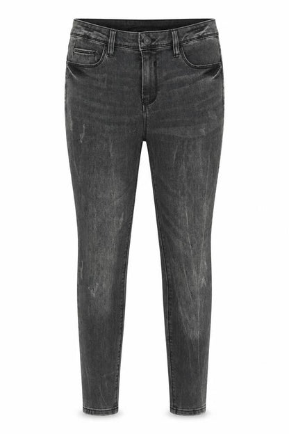 Womens UK Size 12 Denim & Co. Regular Fit Skinny Grey Jeans