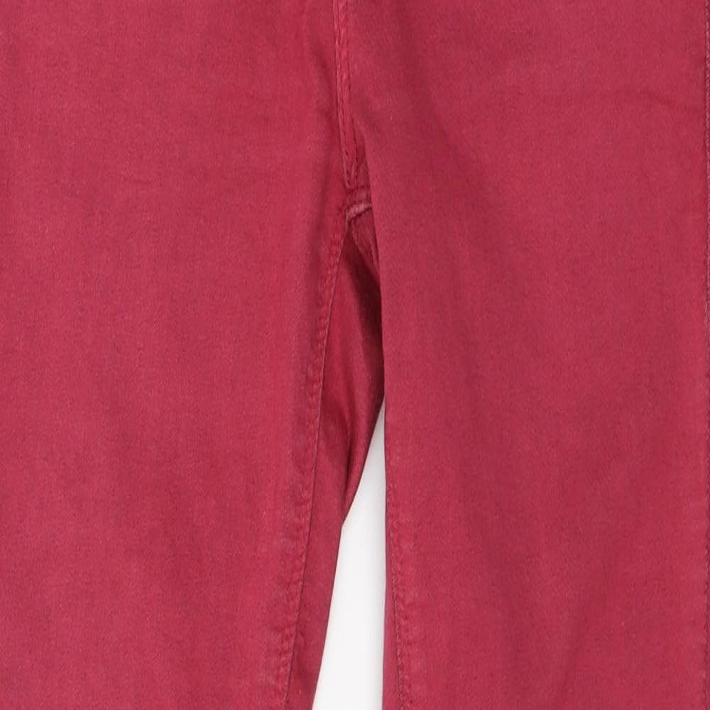 Topshop Womens Pink  Denim Skinny Jeans Size 26 in L30 in