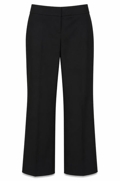 Womens UK Size 12 Warehouse Regular Fit  Black Trousers