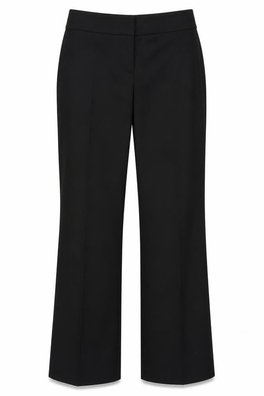 Womens UK Size 12 Warehouse Regular Fit  Black Trousers