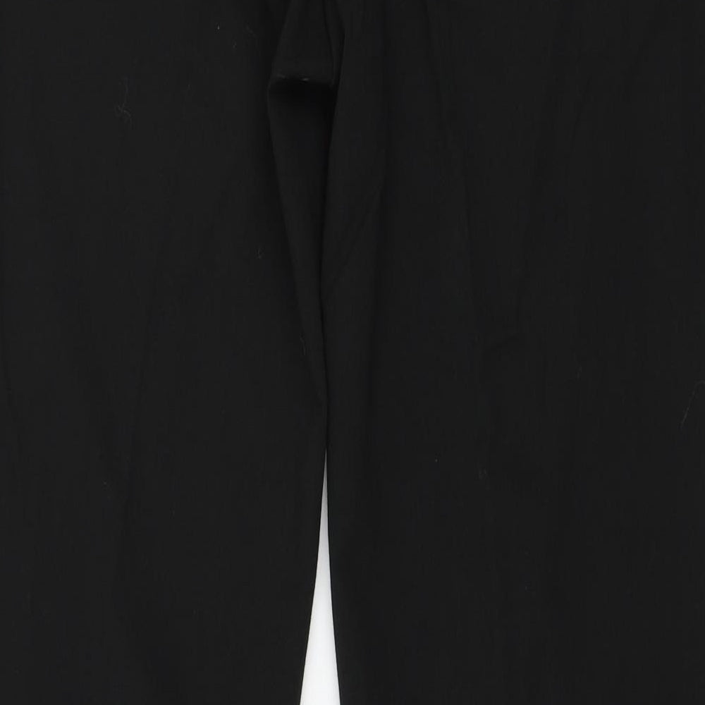 Warehouse Womens Black   Trousers  Size 12 L30 in