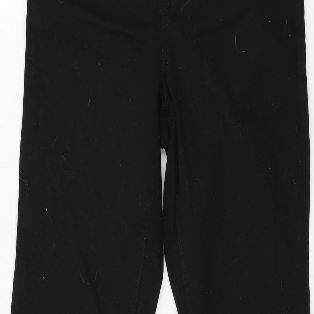 Denim & Co. Womens Black  Denim Jegging Jeans Size 8 L28 in