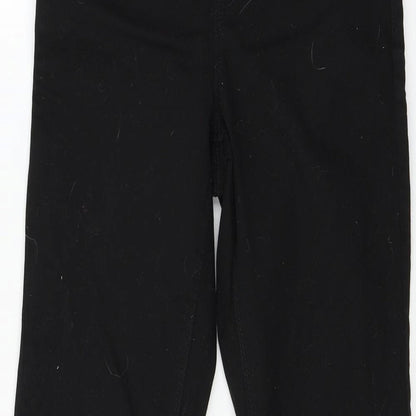 Denim & Co. Womens Black  Denim Jegging Jeans Size 8 L28 in