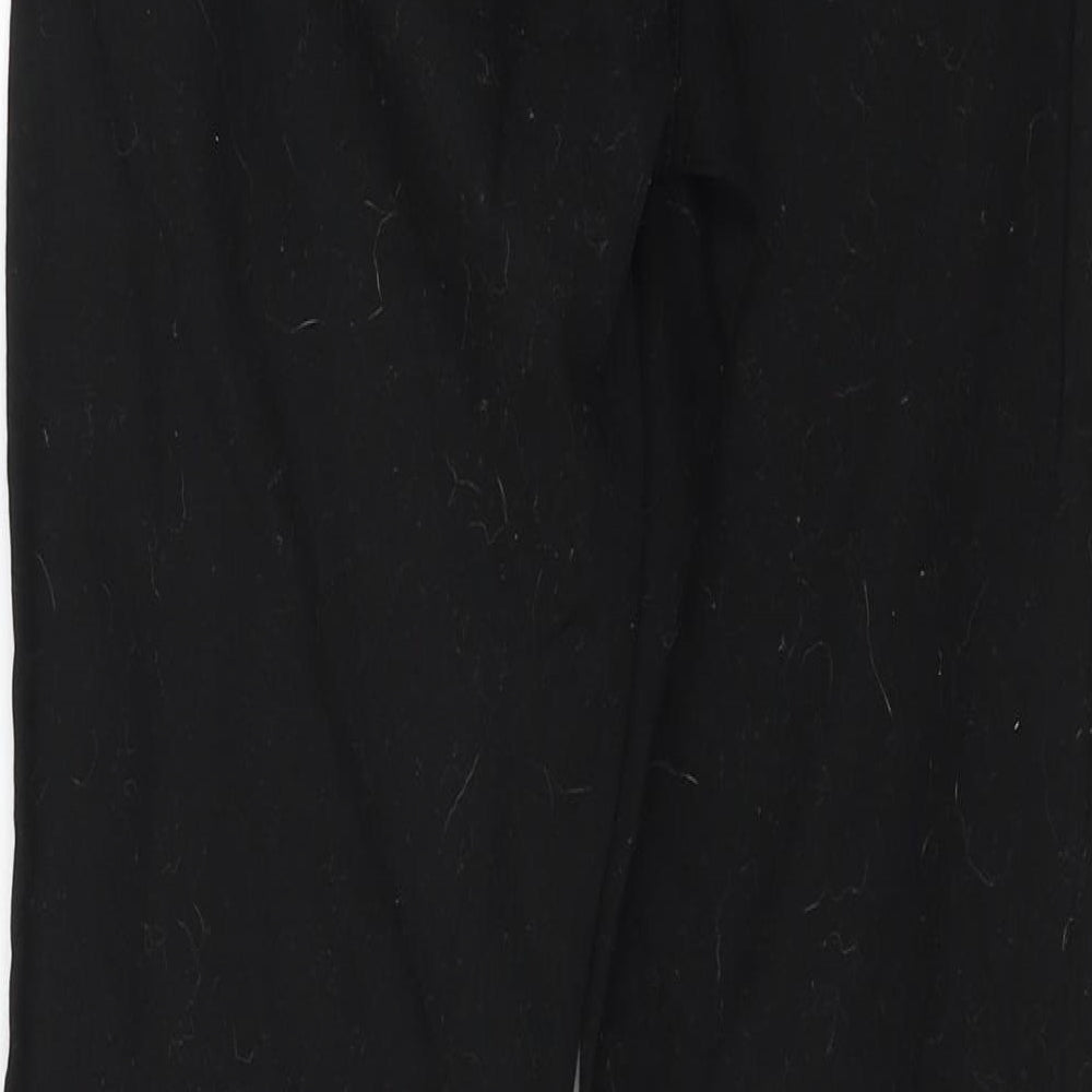 Denim & Co. Womens Black  Denim Jegging Jeans Size 8 L28 in