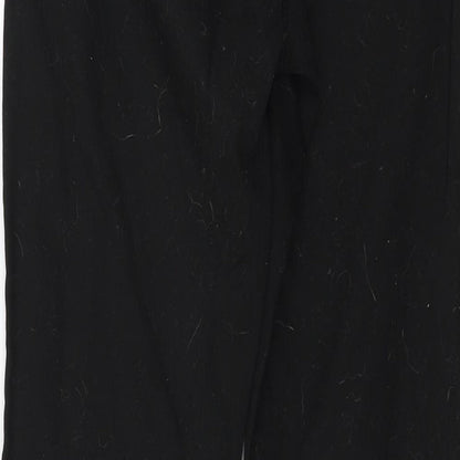 Denim & Co. Womens Black  Denim Jegging Jeans Size 8 L28 in